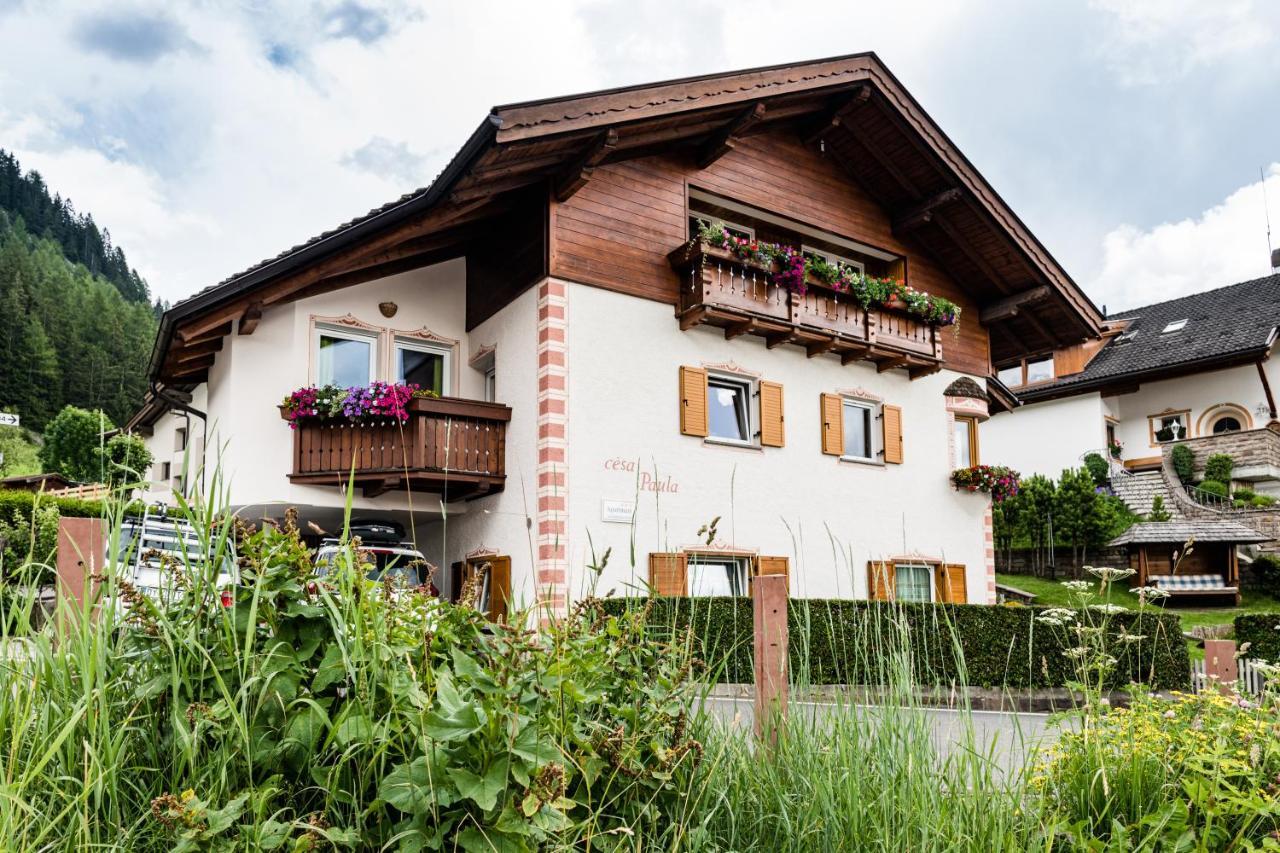Cesa Paula Lägenhet Selva di Val Gardena Exteriör bild